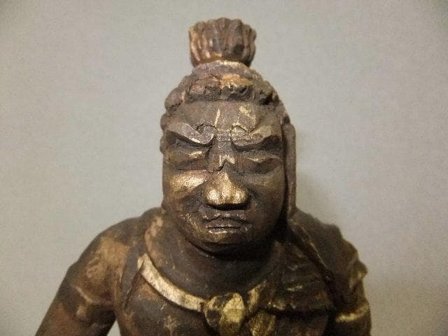 文化勲章受章 彫塑家 澤田政廣作 ブロンズ 聖観音菩薩像 F R7123B 文化