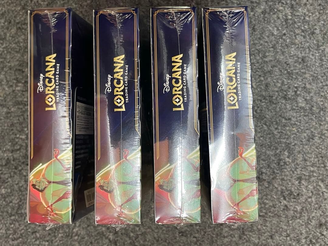 (値下げ)【新品・未開封】ディズニー ロルカナ 4BOX シュリンク付