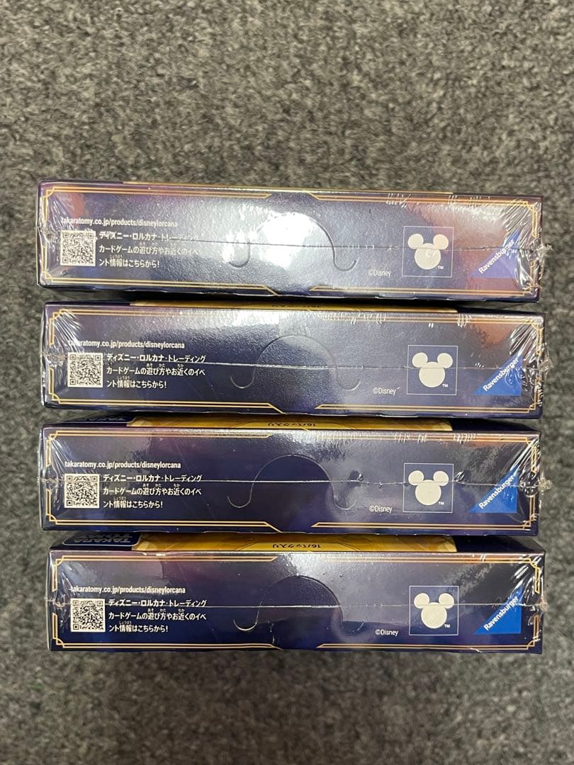 (値下げ)【新品・未開封】ディズニー ロルカナ 4BOX シュリンク付