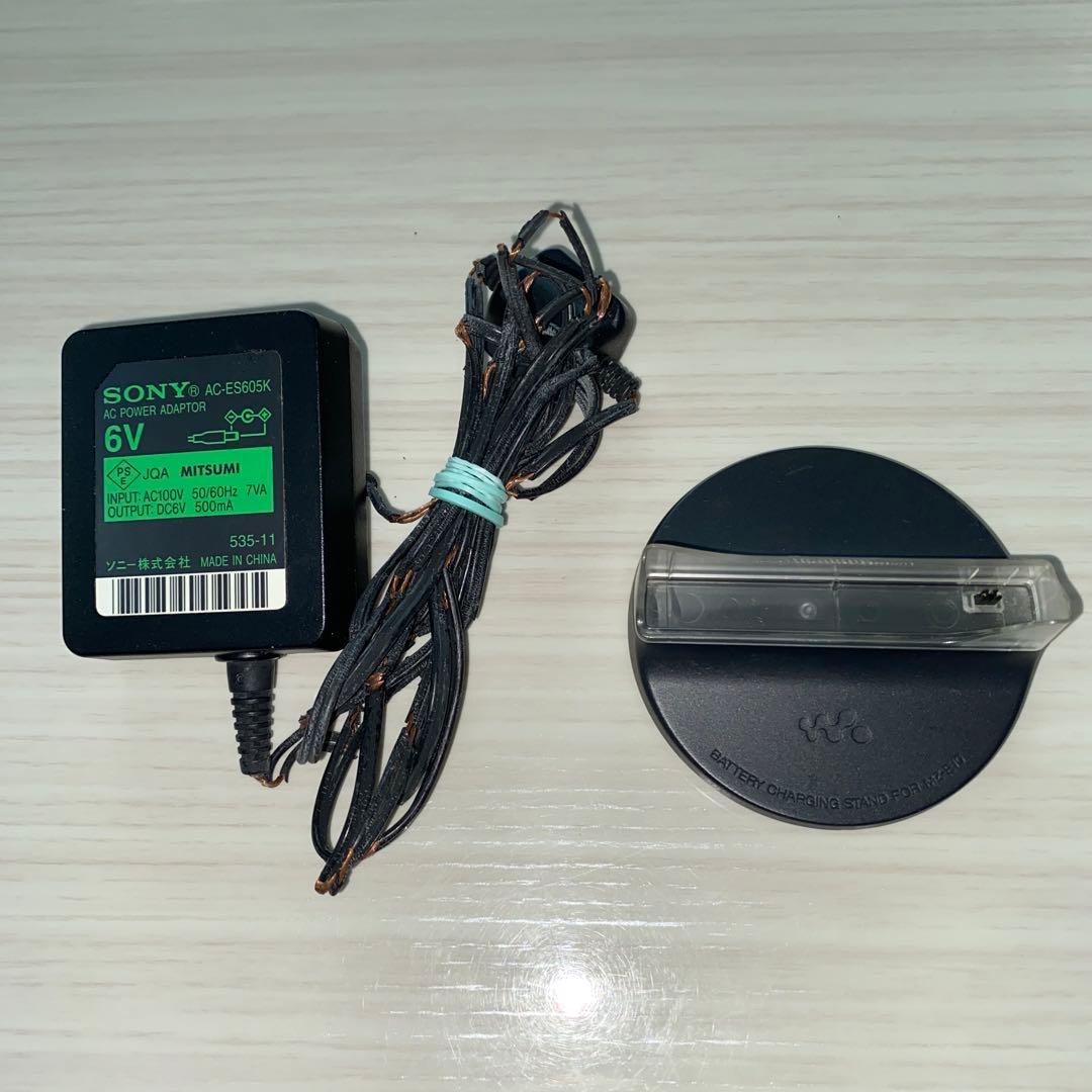 ソニーMDウォークマン 充電スタンド BCA-MZE10 MZ-E10 充電器 - メルカリ