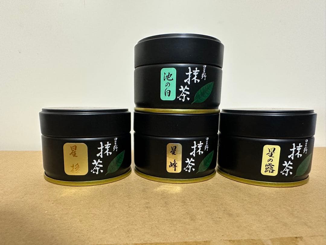 新品 通販食品・飲料・酒 - 抹茶 星野製茶園 池の白20g 星の露20g 星峰