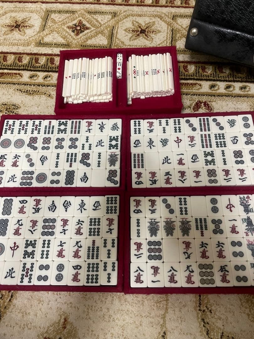 昭和レトロ✴︎麻雀牌セット