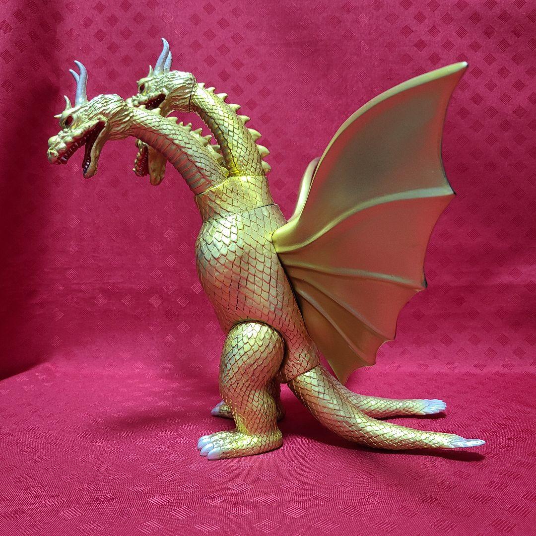 【ジャンク】 マーミット キングギドラ ソフビ MARMIT 東宝