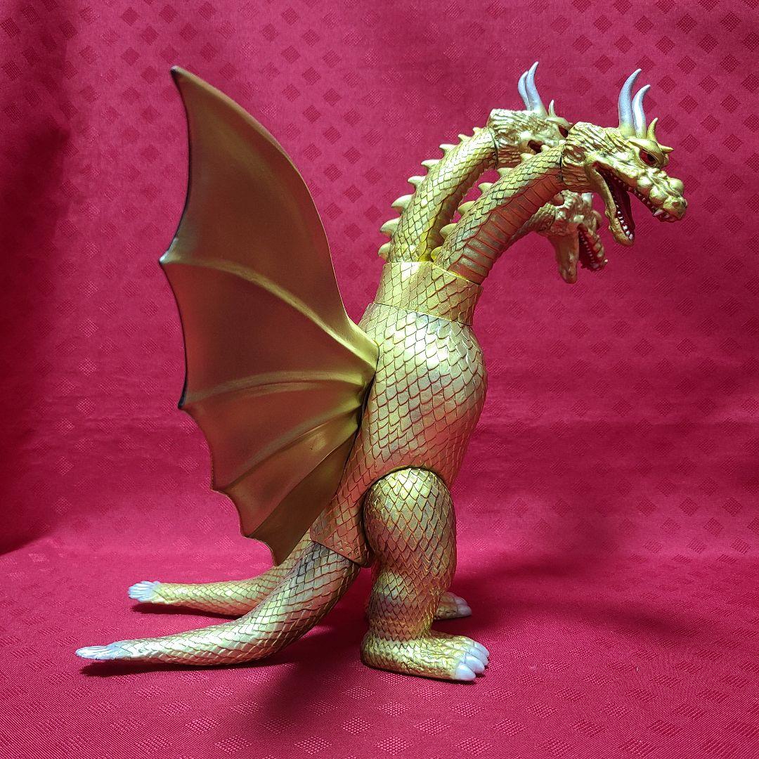 【ジャンク】 マーミット キングギドラ ソフビ MARMIT 東宝