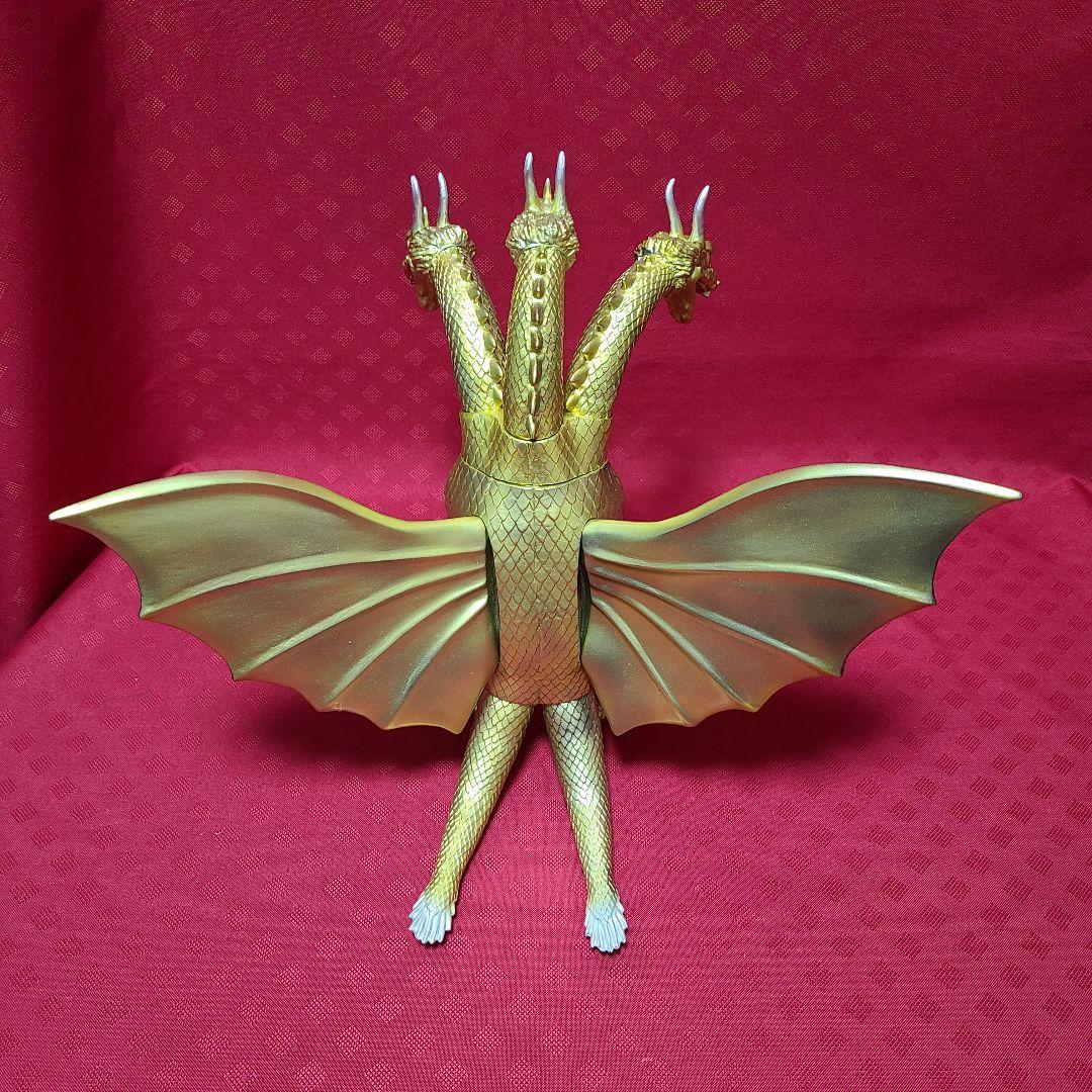 【ジャンク】 マーミット キングギドラ ソフビ MARMIT 東宝