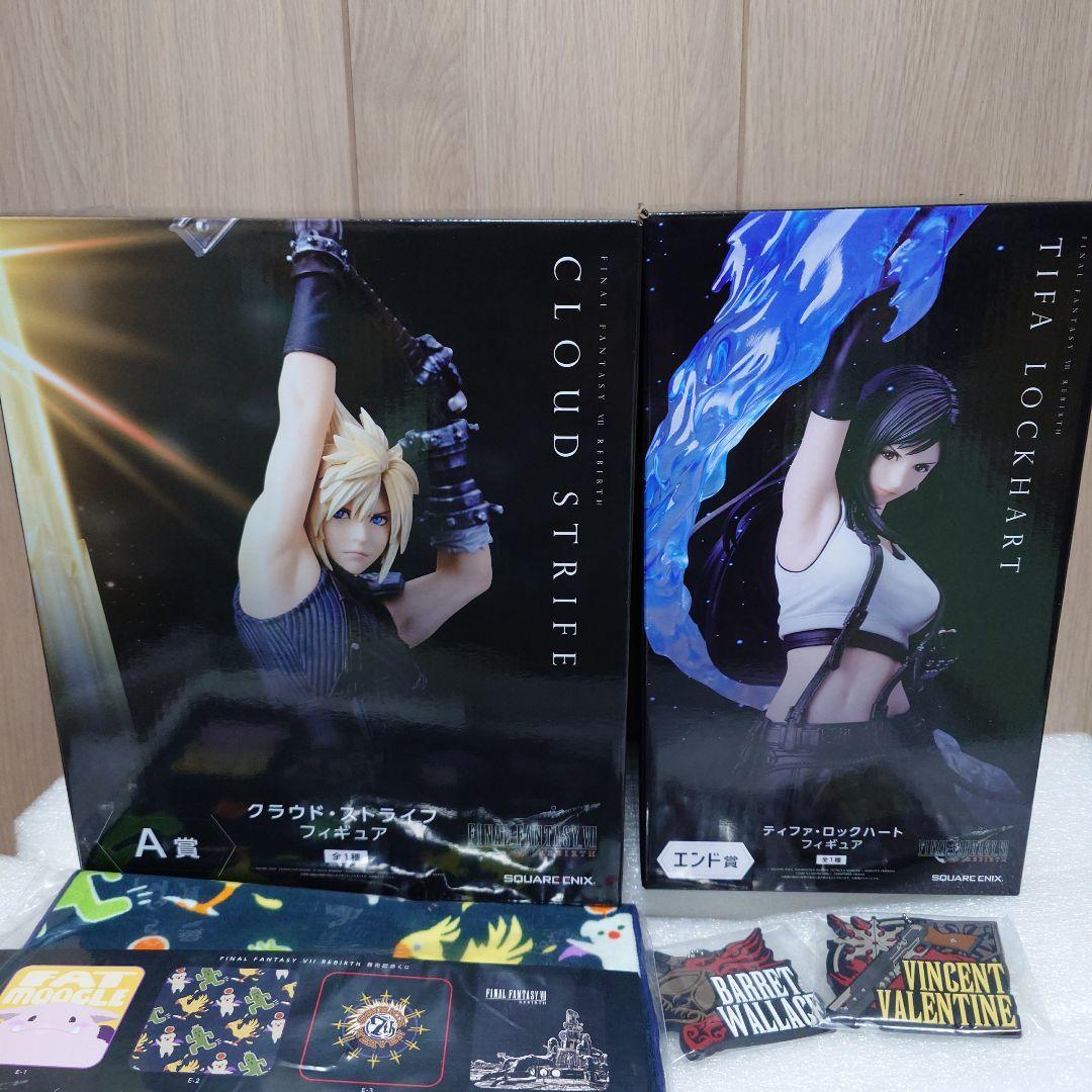 FF7リバース発売記念一番くじ　クラウド(A賞)　ティファ(エンド賞)