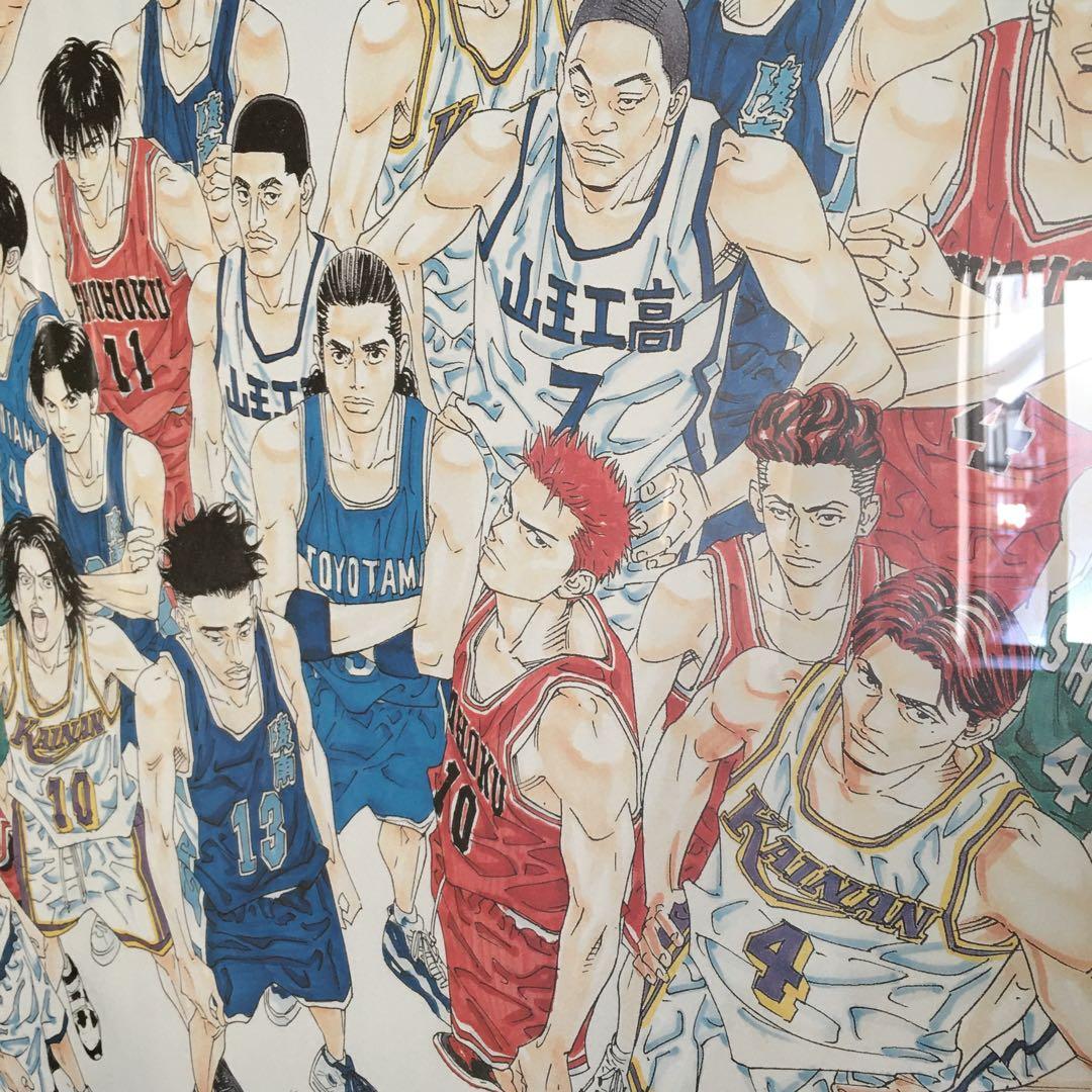 slam dunk スラムダンク ポスター 額付き 井上雄彦 バガボンド リアル