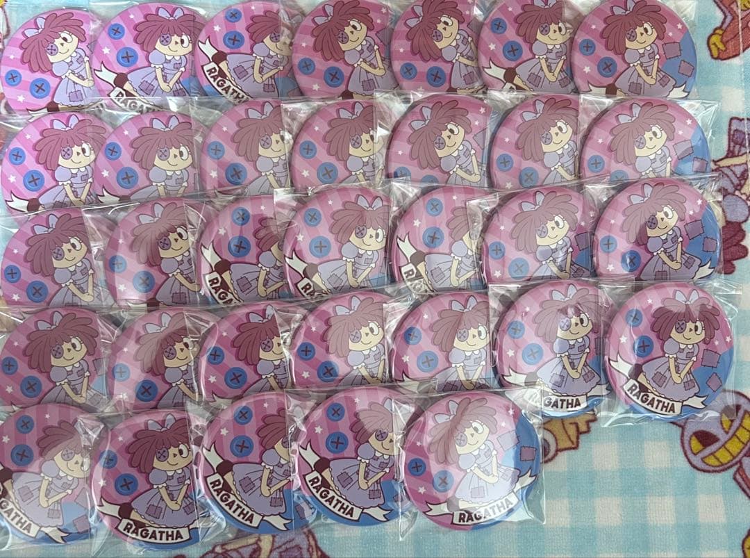 アメイジングデジタルサーカス ラガタ 缶バッジ アメイジングデジタルサーカス トレーディング缶バッジvol.2