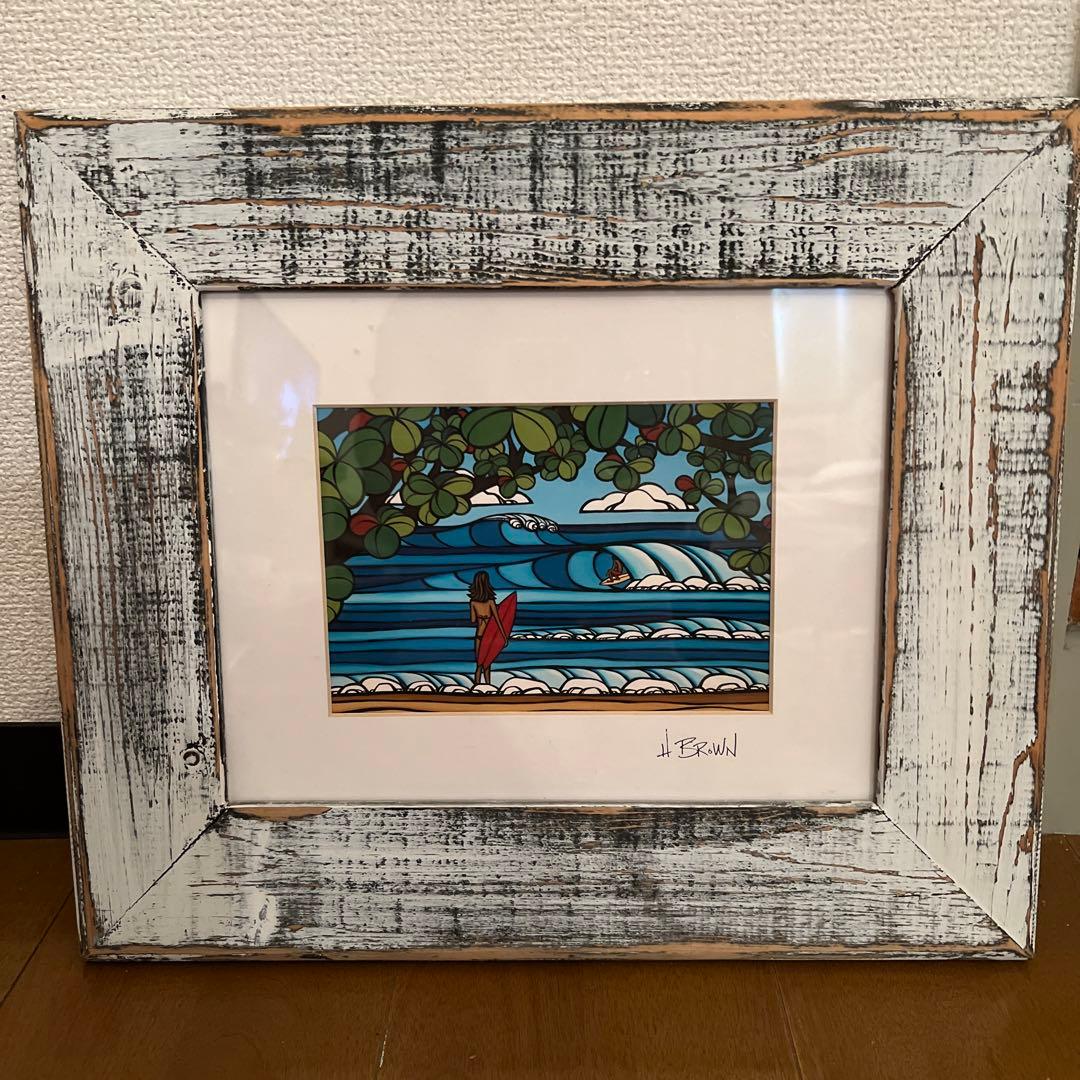 堅山南風紙本彩色画花鳥図【灰胡麻鳩之図】額装共シール鑑定シール在478