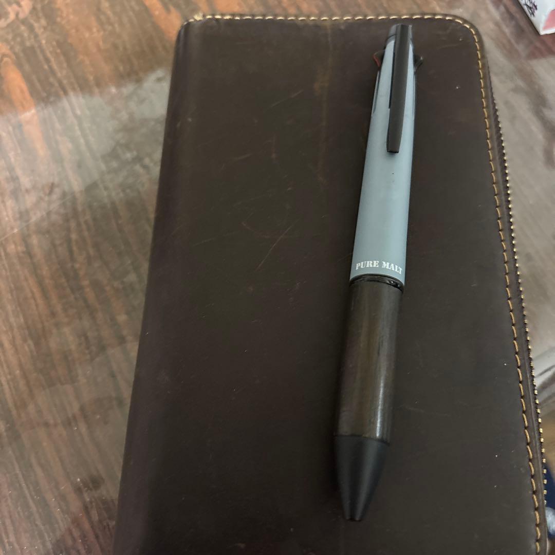 野原工芸特上花梨瘤杢 工房楔花梨紅白 工房楔縮杢 皮のふでばこ ピュアモルト