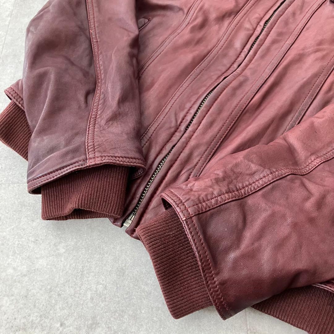 archive D&G ドルガバ レザー ジャケット/ブルゾン/size46 archive D&G