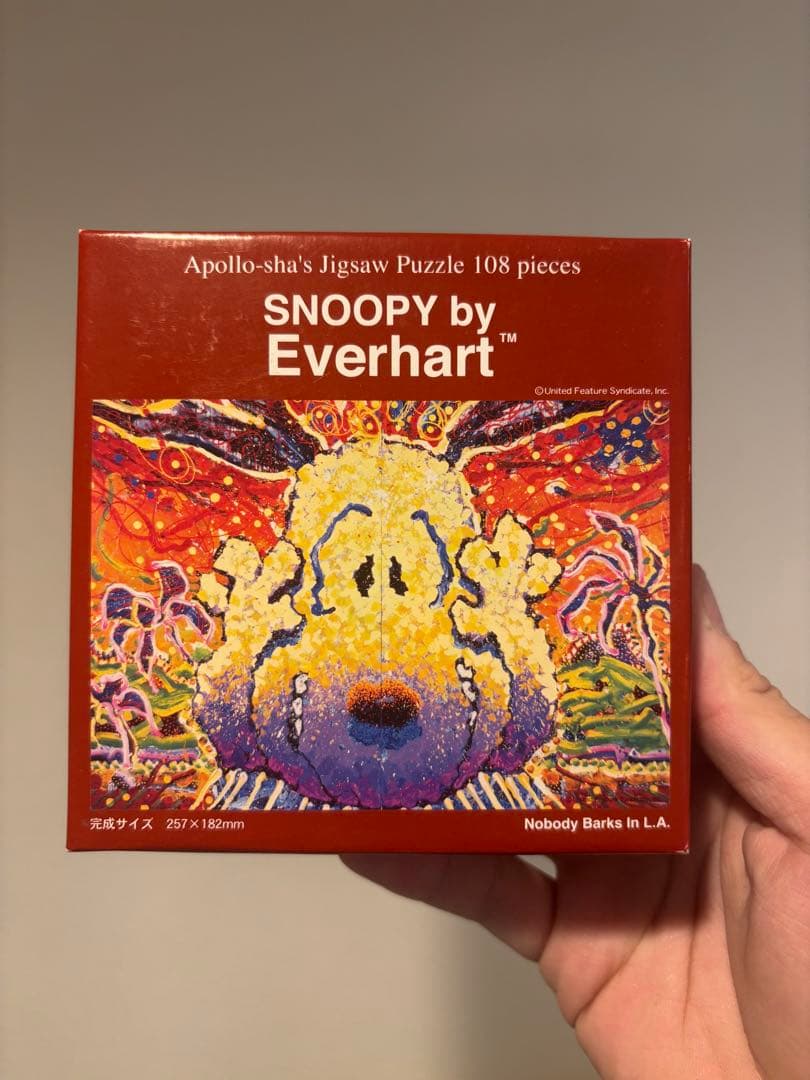 アポロ社 ジクソーパズル スヌーピ トム エバハート 108ピース 廃盤
