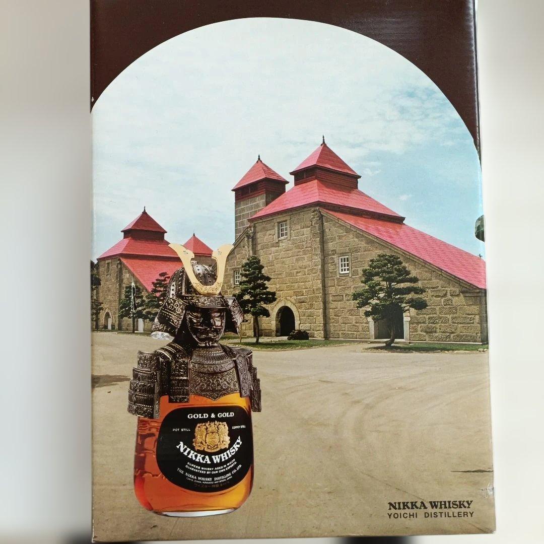 入手困難 NIKKA GOLD & GOLD 日本カブト サムライ 希少