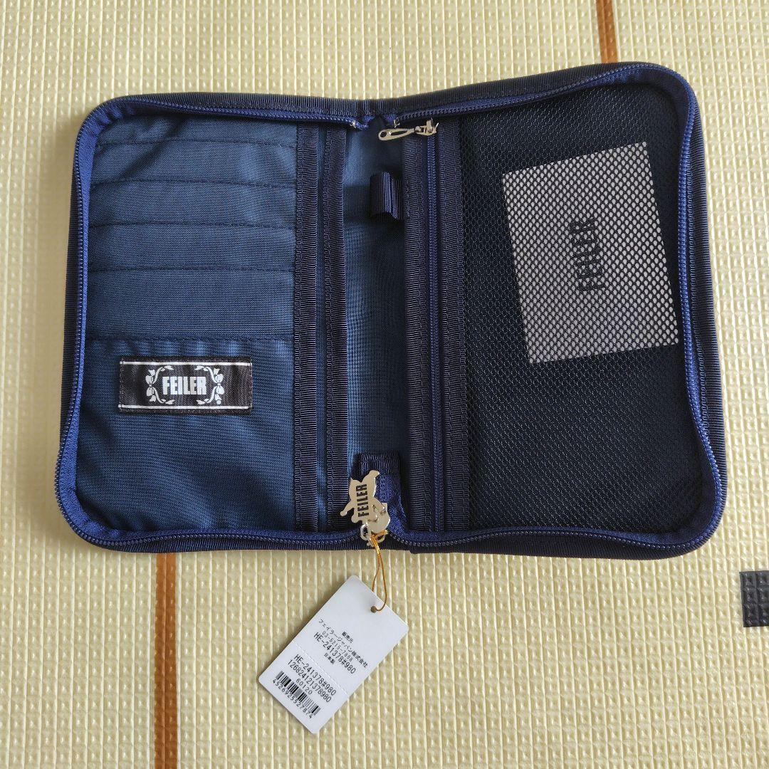 フェイラー ハイジ マルチケース 母子手帳ケース グレー 銀座 WEB限定