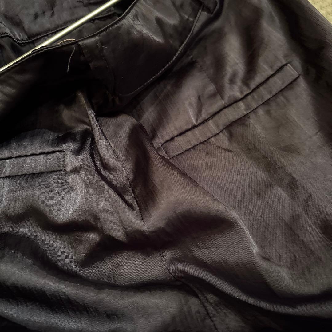 Tibi ネイビーサテンカーゴパンツ 34 Deuxieme Classe