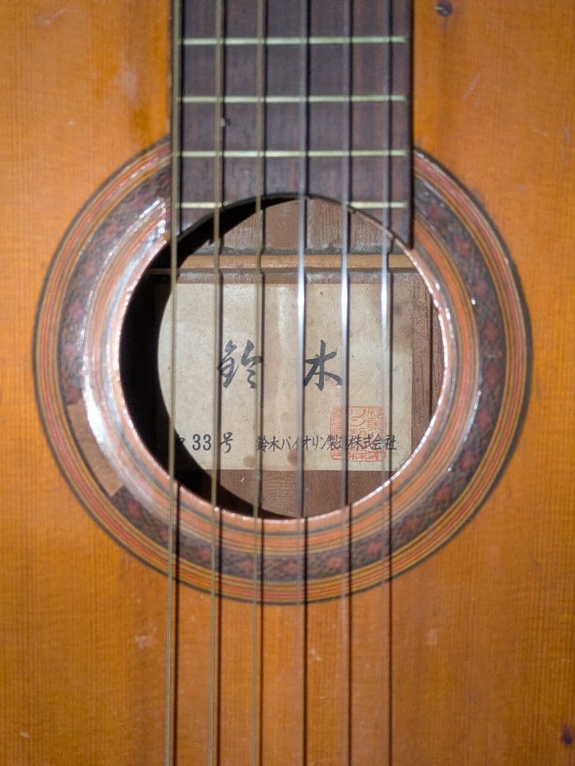 ジャパンヴィンテージ/鈴木バイオリン 第33号 アコースティックギター