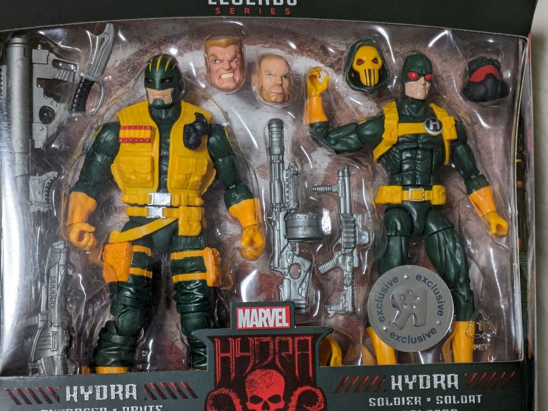 マーベルレジェンド・A.I.M&ヒドラソルジャー 2パックセット Amazon.co