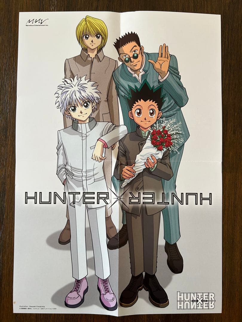 HUNTER×HUNTER DVD ポスター ゴン キルア クラピカ レオリオ - メルカリ
