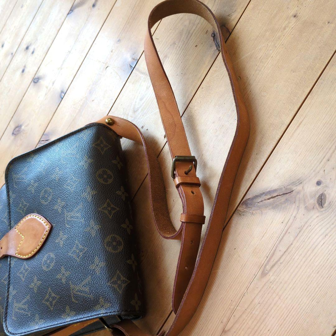 Louis Vuitton ショルダーバッグ ダークブラウン モノグラム