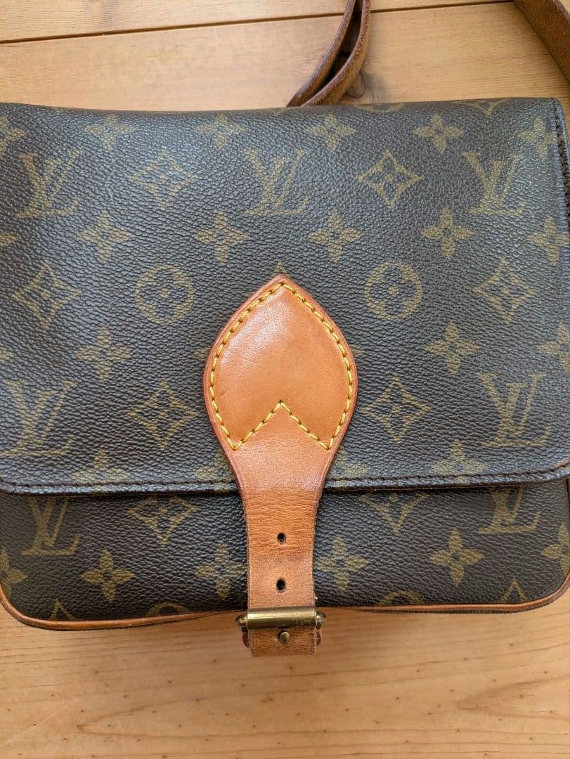 Louis Vuitton ショルダーバッグ ダークブラウン モノグラム