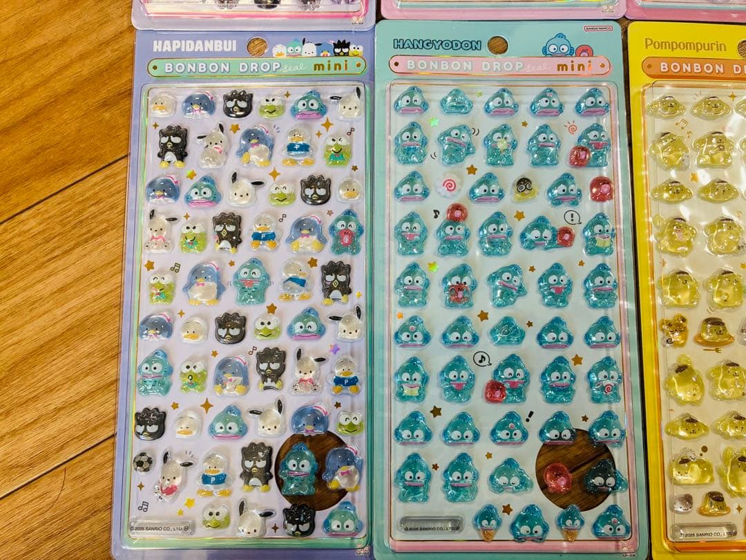 サンリオ BONBON DROP mini シールセット 全8種類　国内正規品