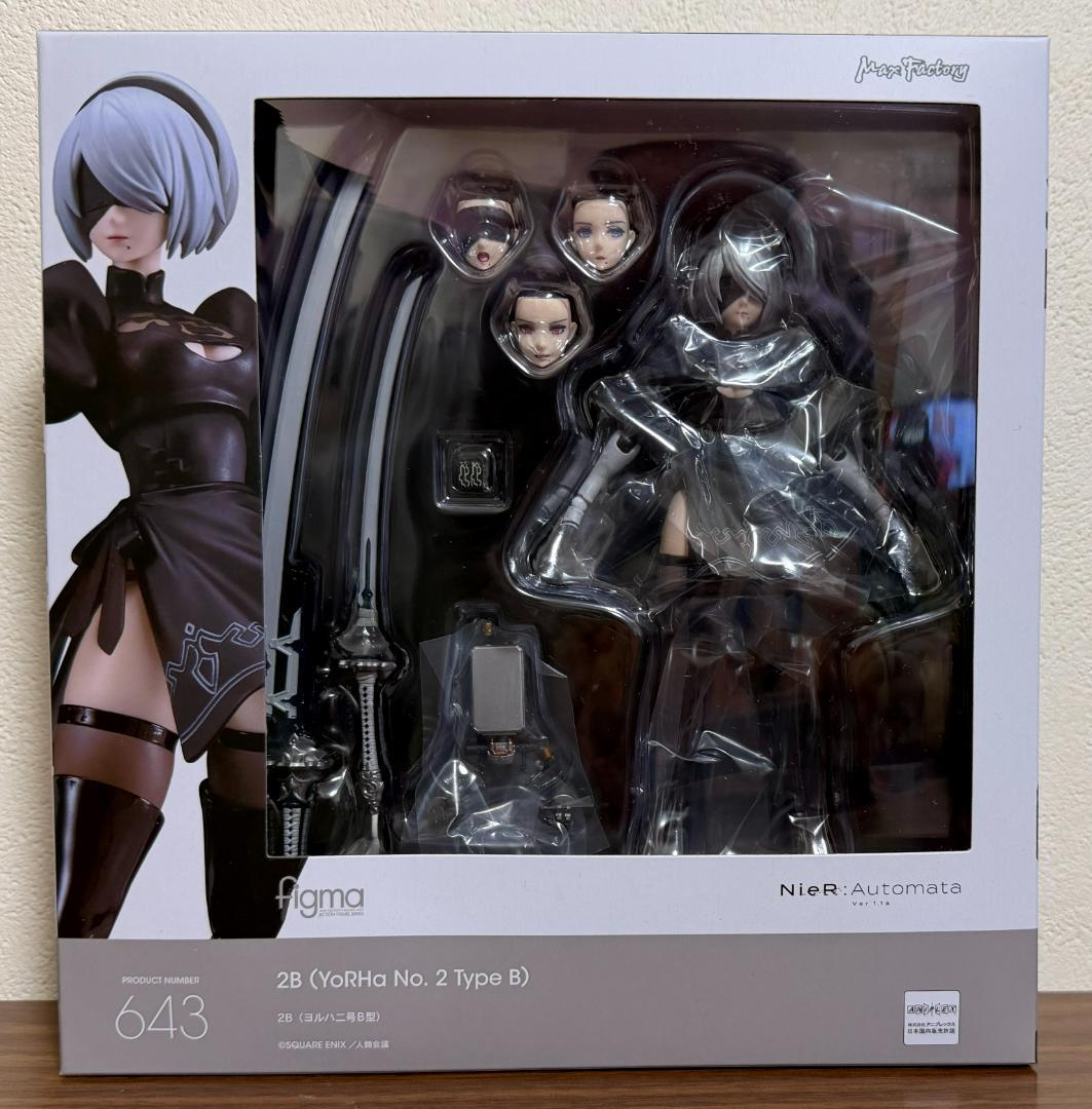 figma 2B （ヨルハ二号B型）ニーアオートマタ 未開封 マックスファクトリー figma 2B(ヨルハ二号B型) 割引 NieR:Automata