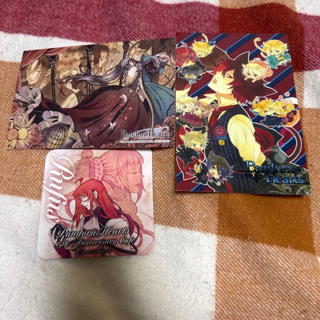 PandoraHearts パンドラハーツ ポストカード コースター まとめ売り
