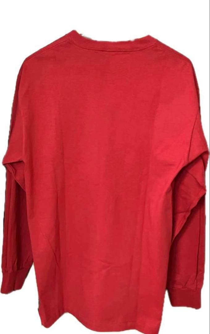 OLD STUSSYステューシー ロンT USA製 レッド銀タグ L 希少 !