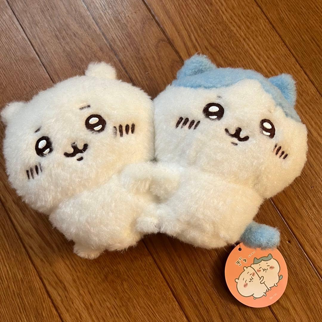 ほわほわぬいぐるみ むぎゅっとしたちいかわ・ハチワレ