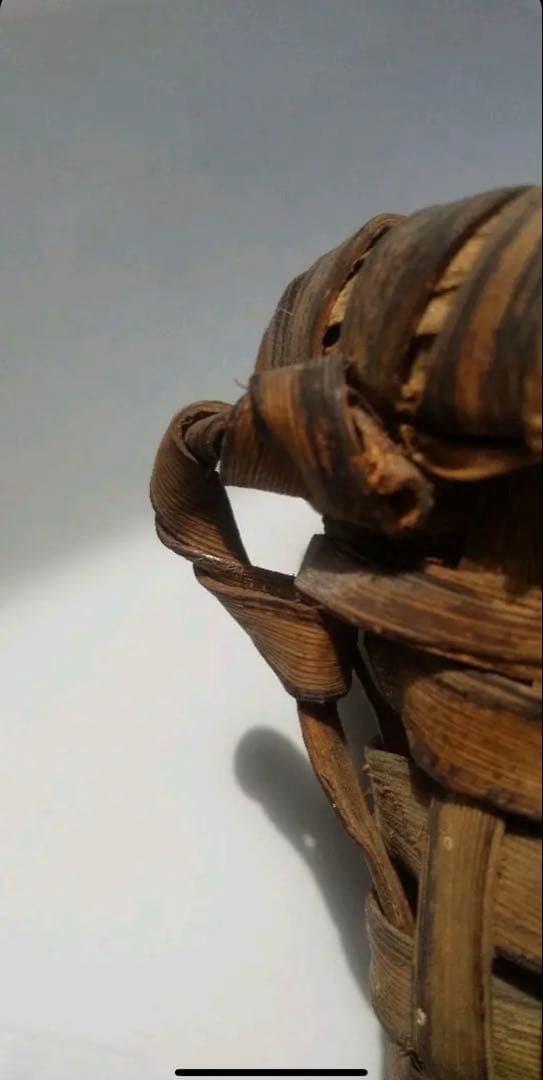 鉈籠掛花入 花器 懸花入 山葡萄 蔓 山鉈 鞘 用の