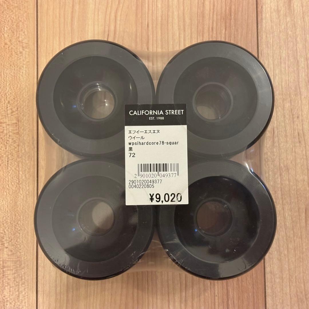 スケートボード W.P.S.I WHEELS 72mm 78A FESN