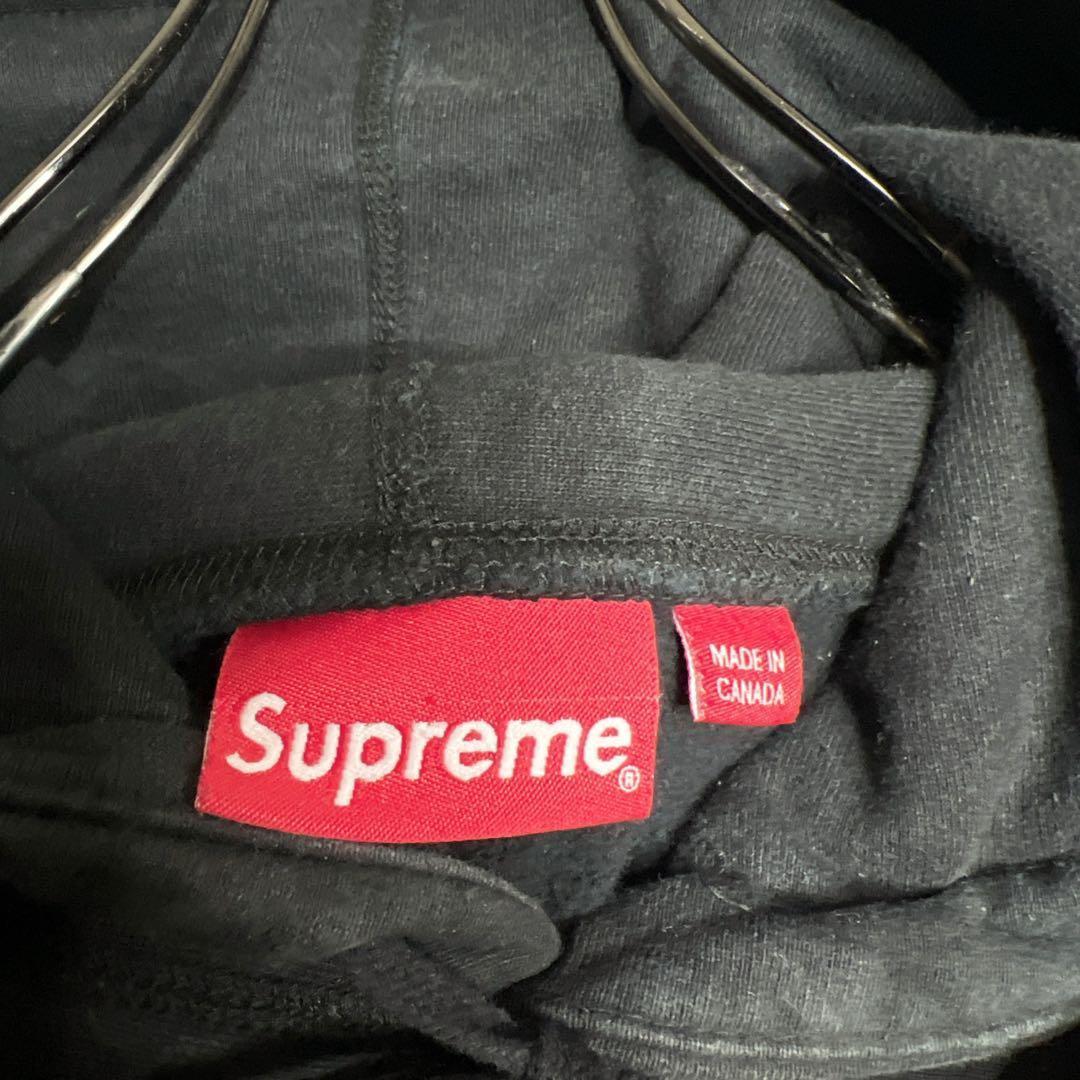 【入手困難!!】シュプリーム ✈︎カナダ製 刺繍 スリーブロゴ プリント