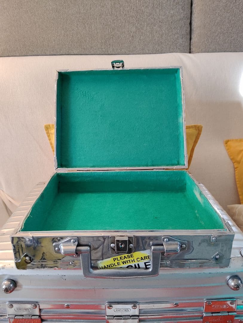 ハンドメイド アタッシュケース RIMOWAステッカー付き オークション