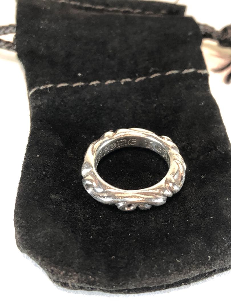 クロムハーツスクロールバンドリング【日本サイズ5号】