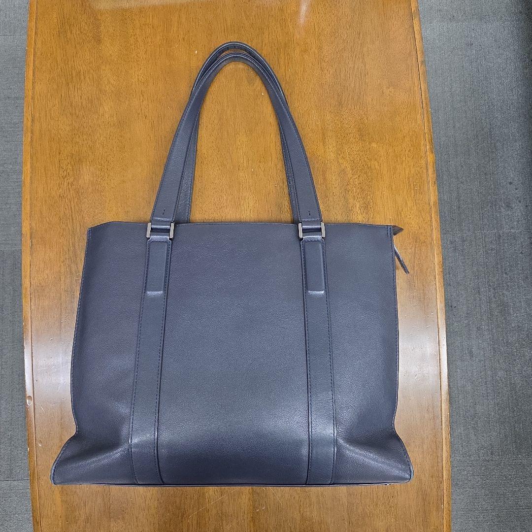 土屋鞄　プロータ　スクエアトート（防水）ダークネイビー