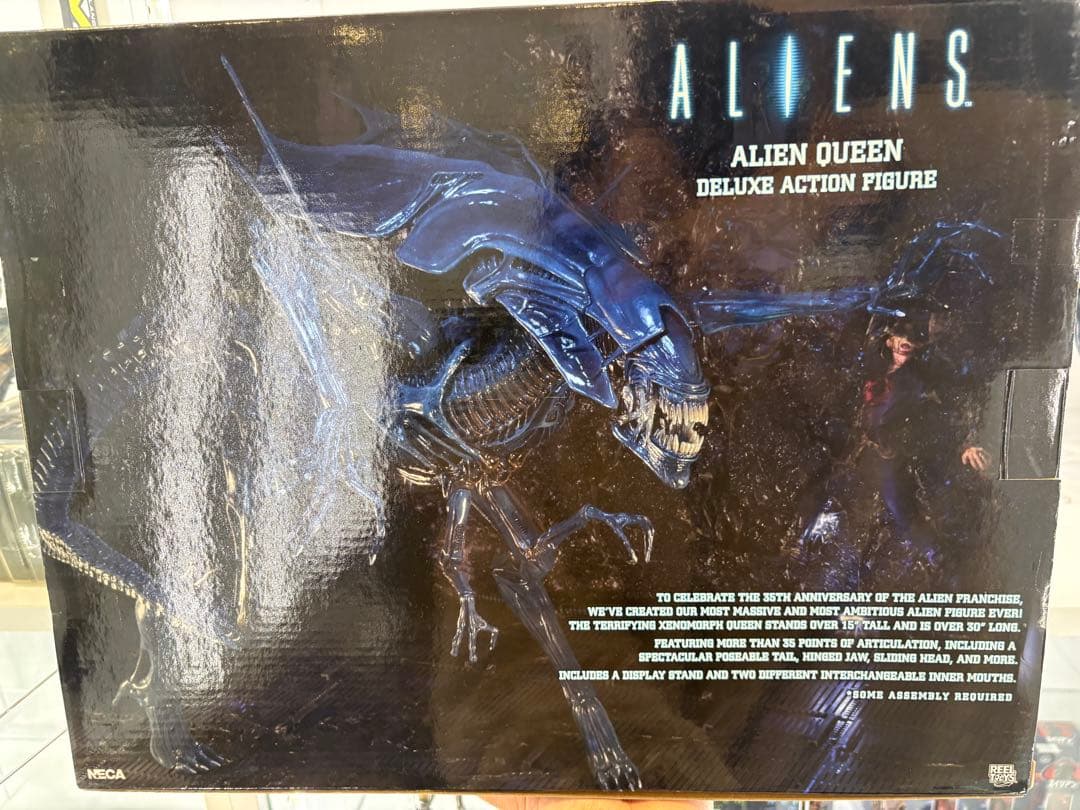 ネカ　エイリアン　クイーン　豆魚雷　デラックスアクションフィギュア