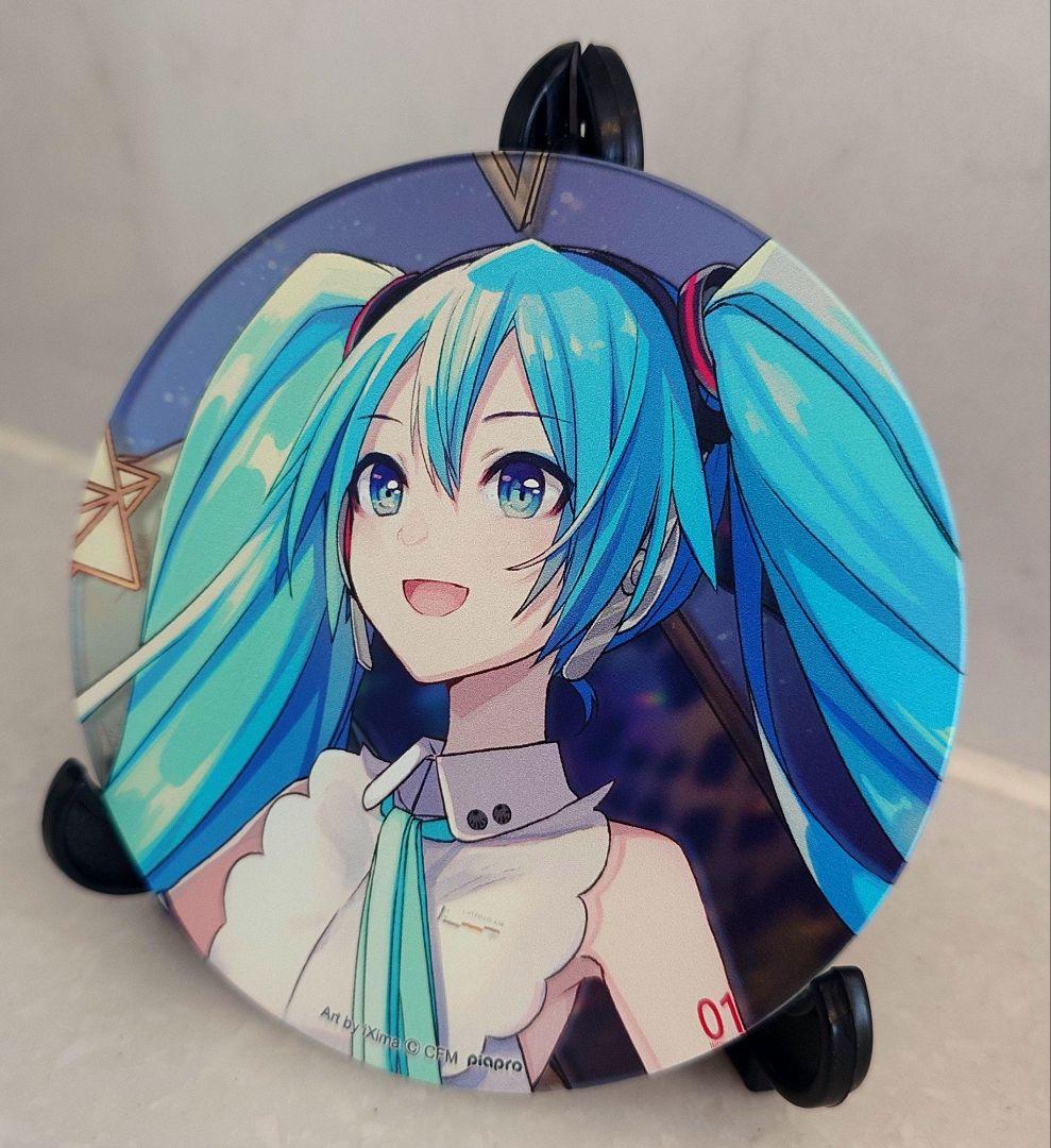 初音ミクNT コースターパブミラー Art by iXima キャラパブ - メルカリ