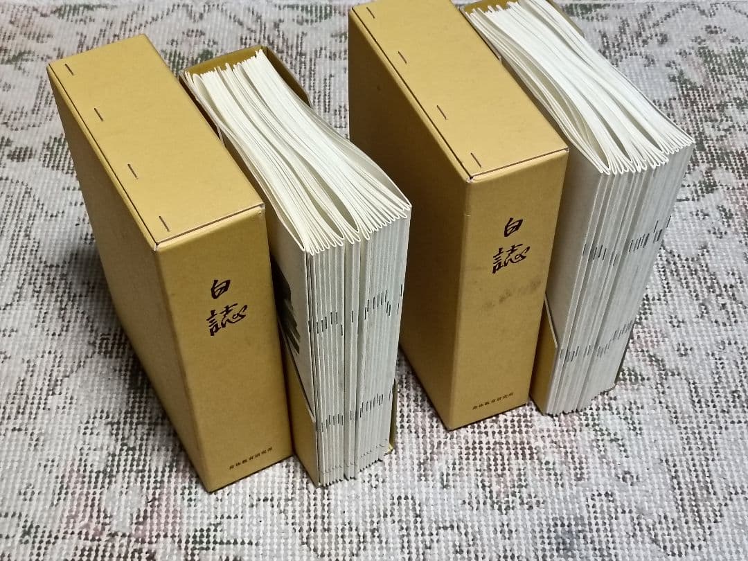 白誌 2期セット　野口整体　身体教育研究所