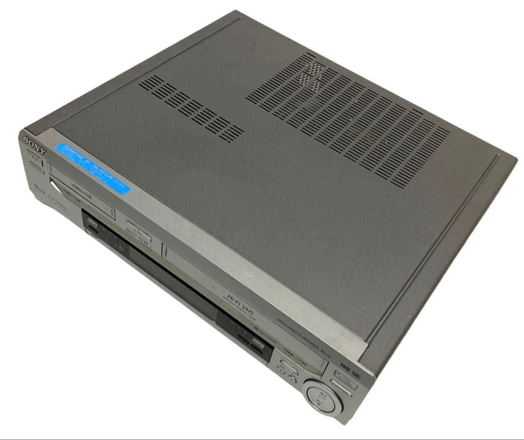 整備済】Hi8 VHS ダブルデッキ 8mm ビデオデッキ WV-H6