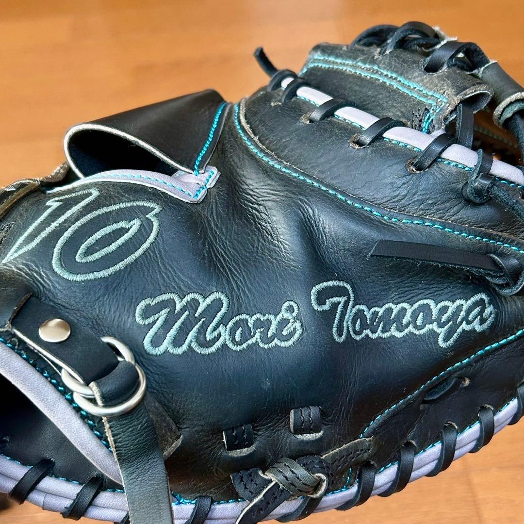 森友哉 プロ支給品 プロ実使用 キャッチャーミット 西武 オリックス