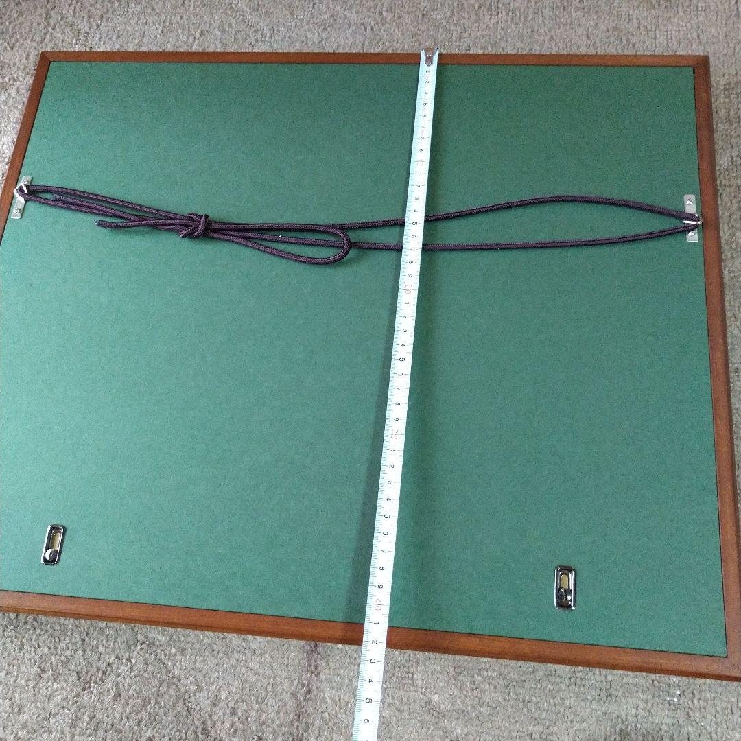 水墨画 リス 木製フレーム