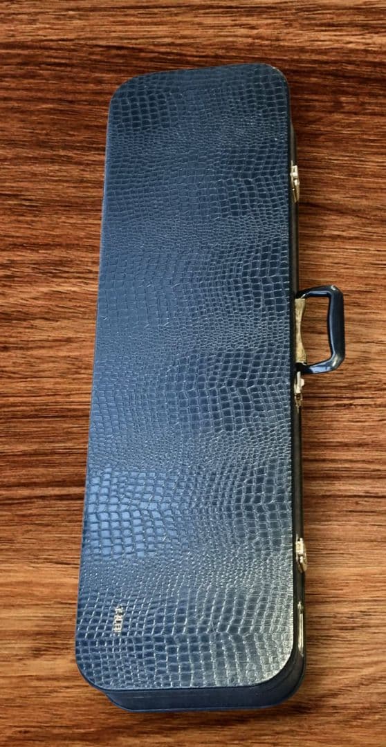 ヘビ皮三線 専用ケース付き 沖縄