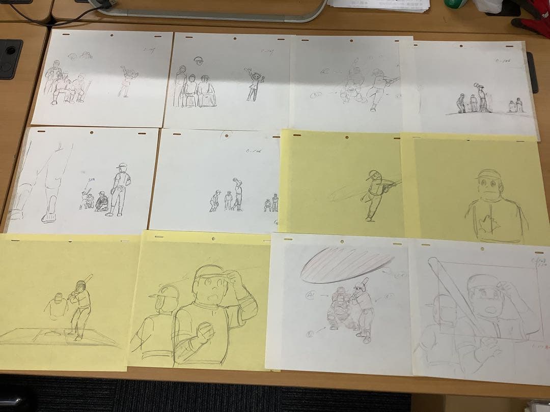 【超レア】エスパー魔美 動画原画200枚セット