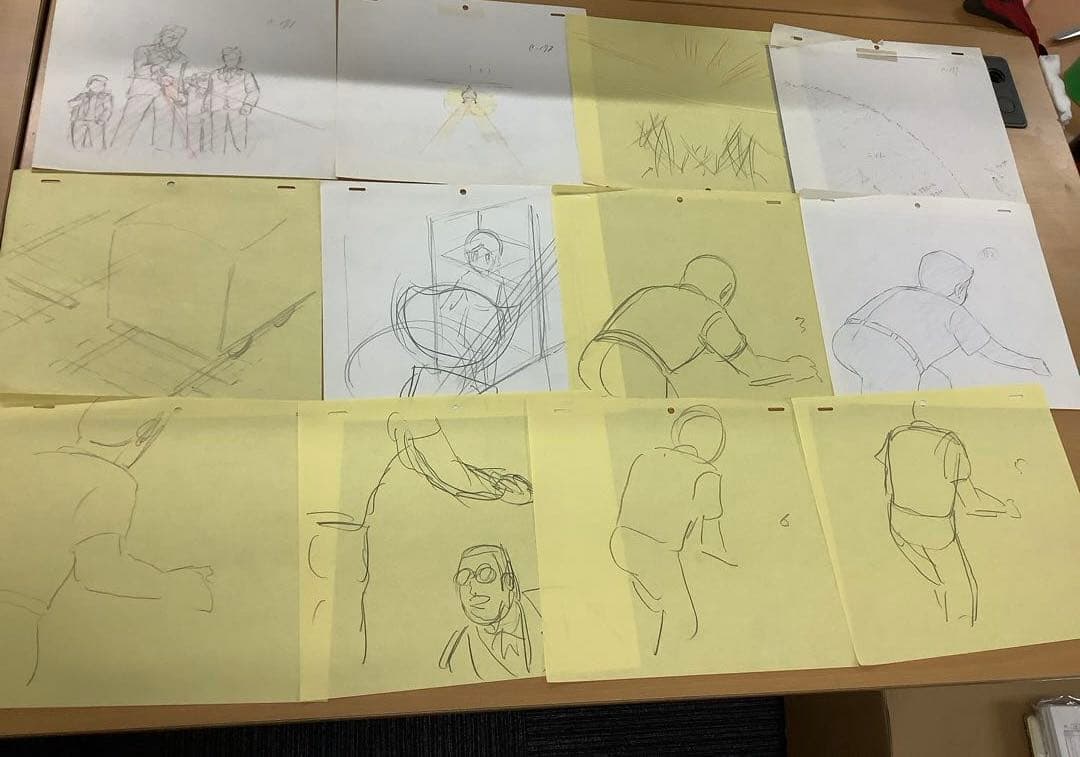 【超レア】エスパー魔美 動画原画200枚セット