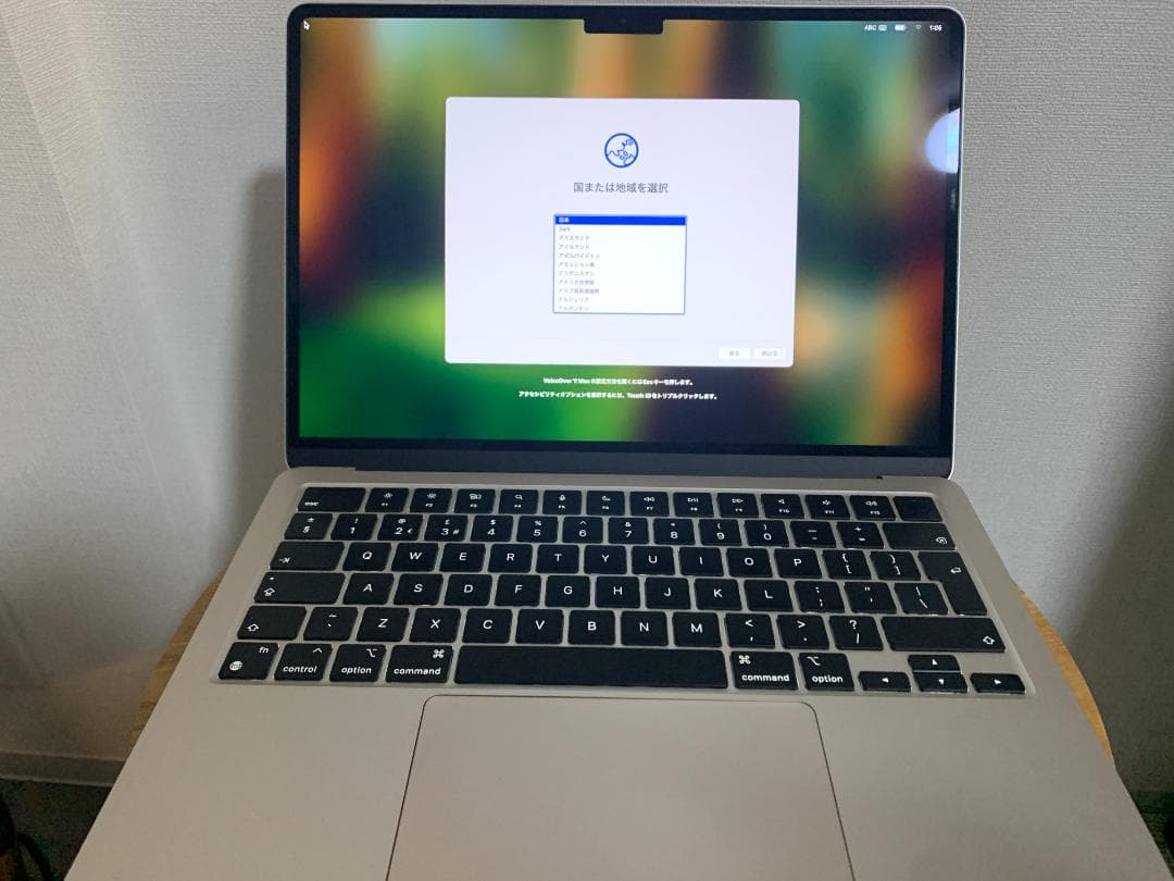 M2 MacBook Air 16GB US配列