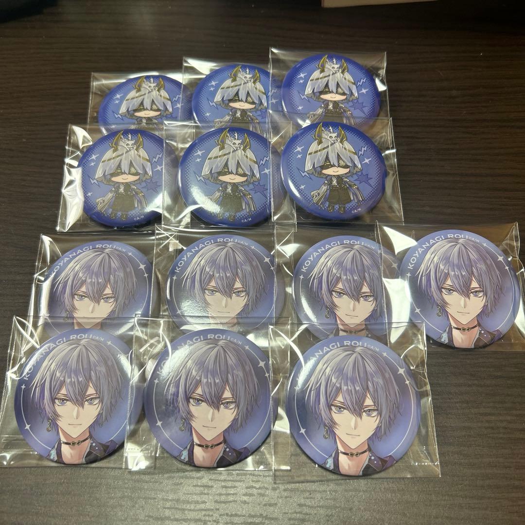 小柳ロウ half Anniversary 缶バッジ