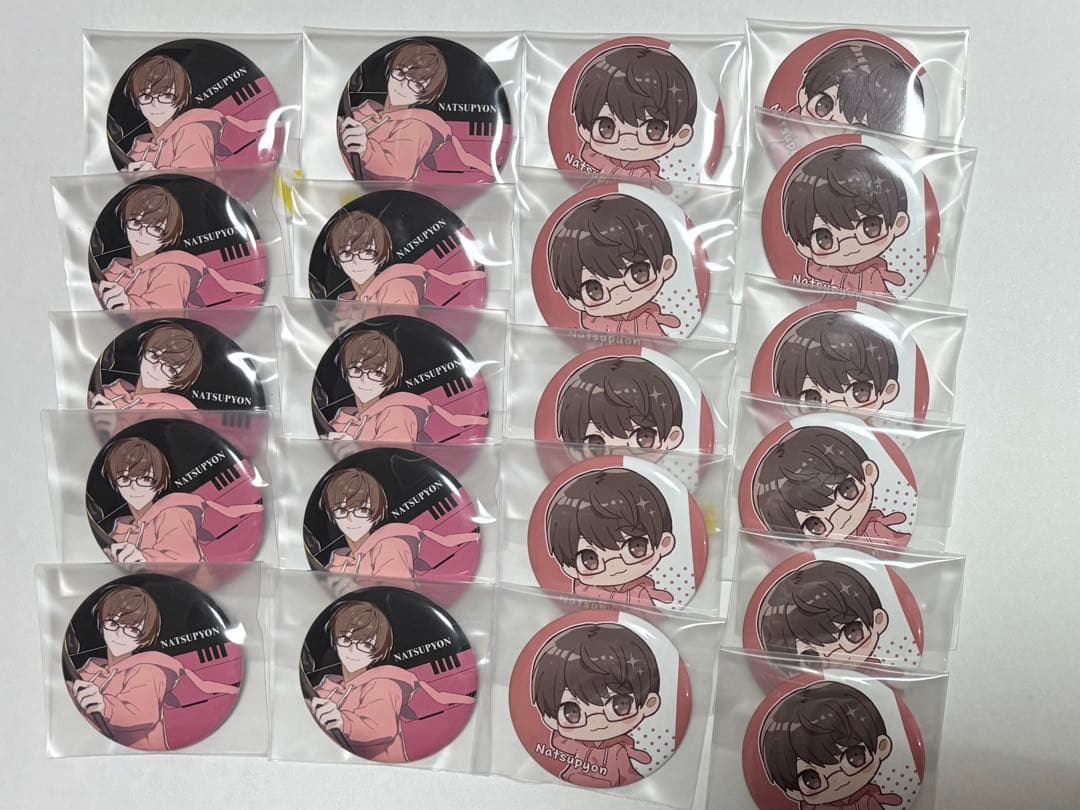 なつぴょん アルジャン 缶バッジ まとめ売り なつぴょん 缶バッジ アルジャン - メルカリ