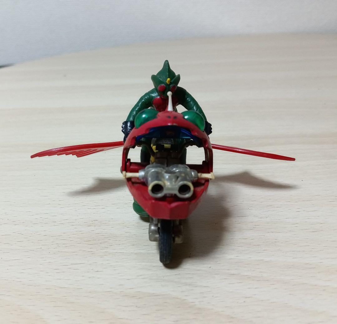 仮面ライダー アマゾン バイク フィギュア レトロ 当時物