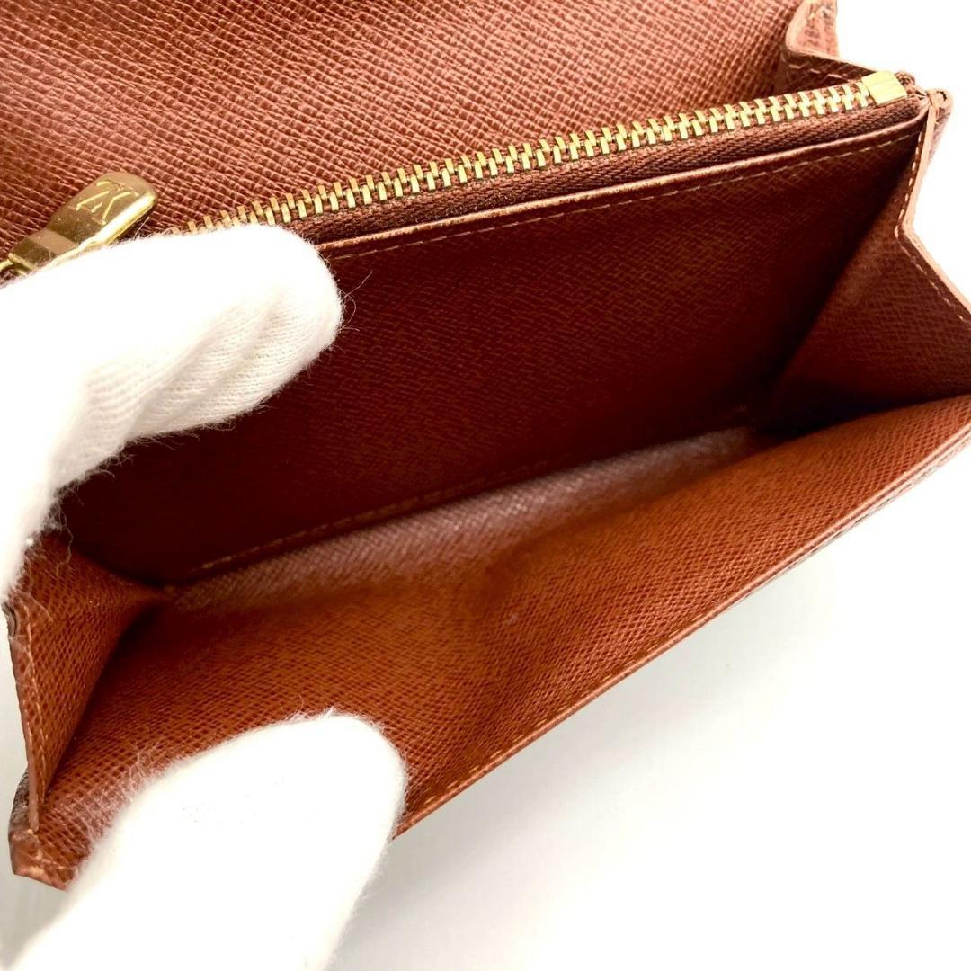 ルイヴィトン ポルトモネジップ モノグラム 折り財布 二つ折り財布 71201