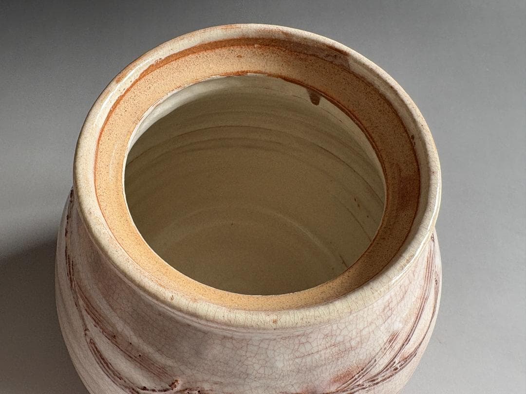 12代田原陶兵衛萩焼水指即中斎書付茶道具表千家